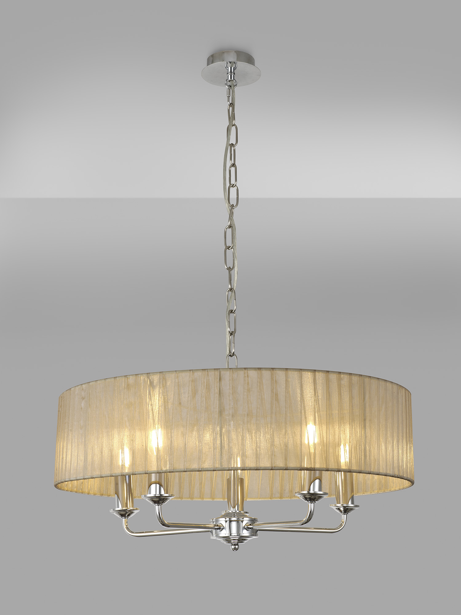 Banyan CH SB Ceiling Lights Deco Multi Arm Fittings